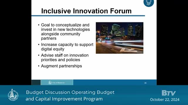 City leaders unveil ambitious plans for infrastructure and innovation