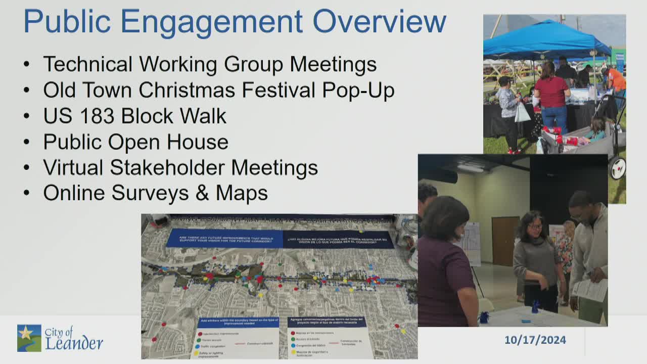 Community engagement sparks ambitious transportation improvement plan