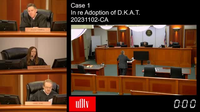 Father challenges Utah adoption laws in court showdown
