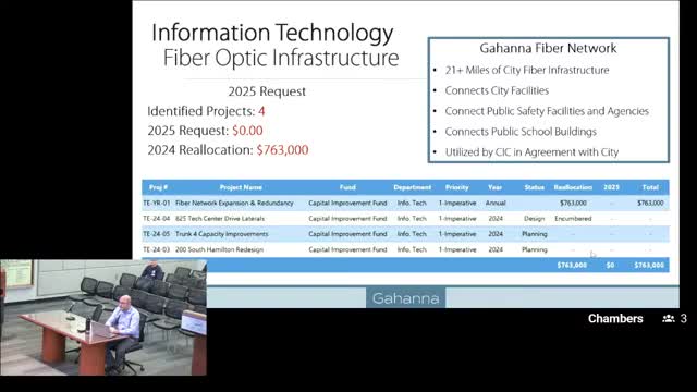 Major fiber optic expansion project sparks budget debate