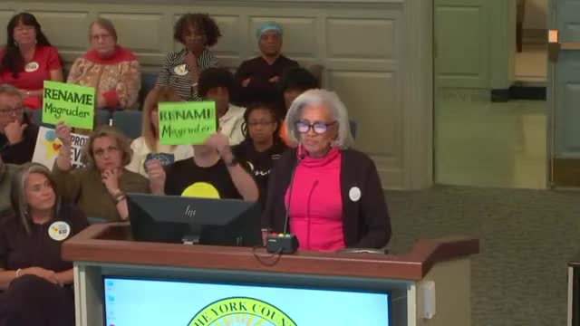 Community demands name change for Magruder Elementary School