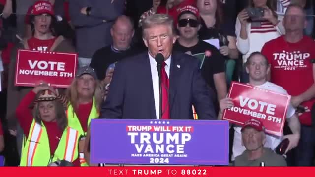 Trump rallies Nevada voters with promise to restore American dream
