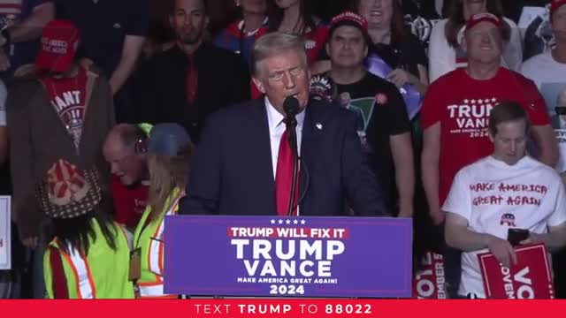 Trump claims insider trading scandal against Kamala Harris