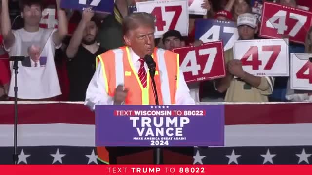 Trump rallies support in Wisconsin with star endorsements