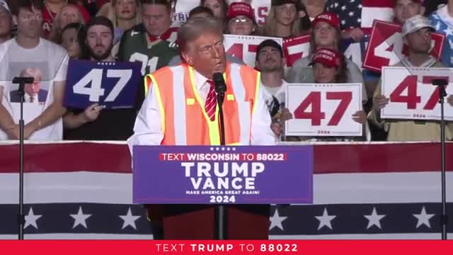 Trump vows to restore America's greatness on pivotal November 5