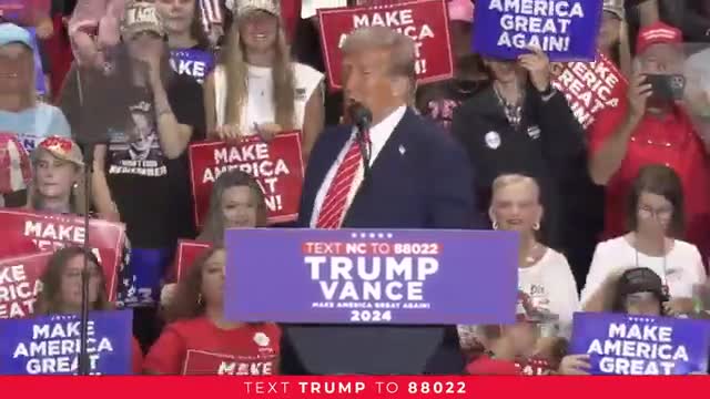 Trump promises a brighter future in final campaign push