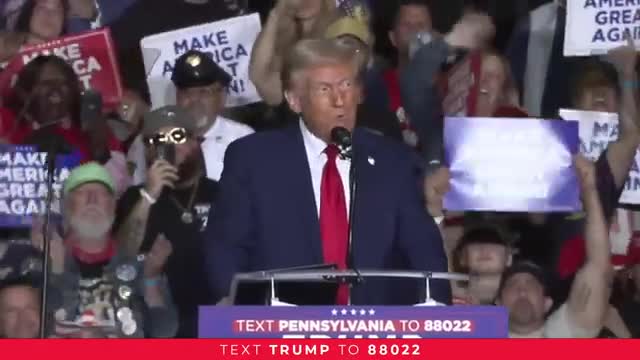Trump rallies supporters with promise to restore American greatness