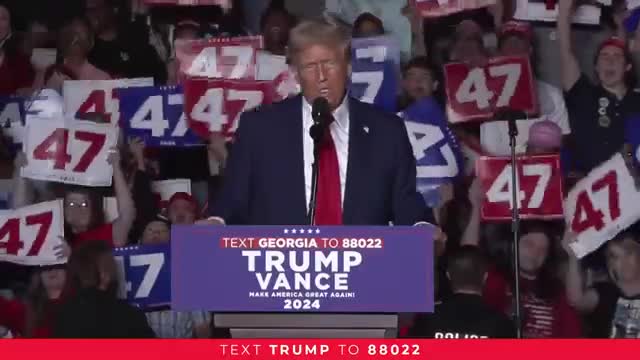Trump claims victory is near as he attacks Harris