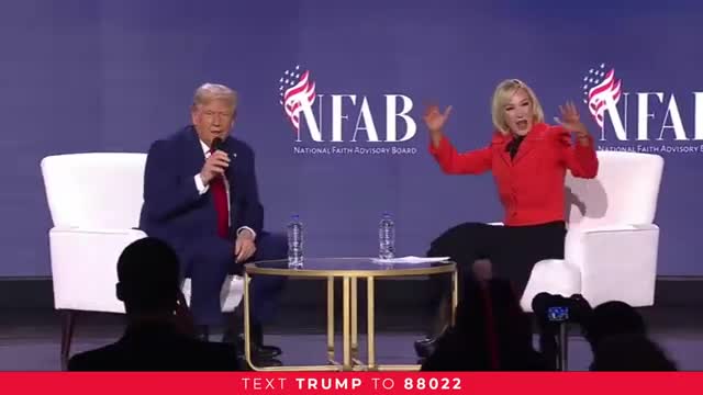 Trump declares faith crucial for America's future at summit