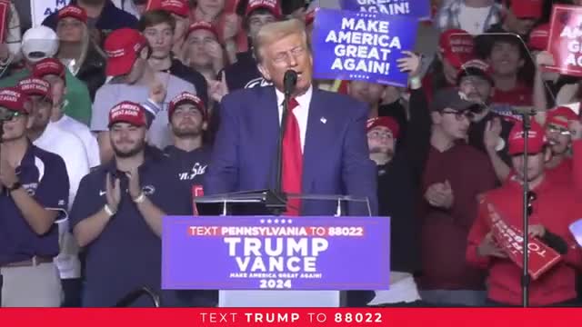 Trump vows to restore America and defeat radical left