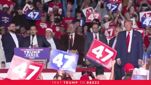 Trump rallies support from Muslim leaders for 2024 bid