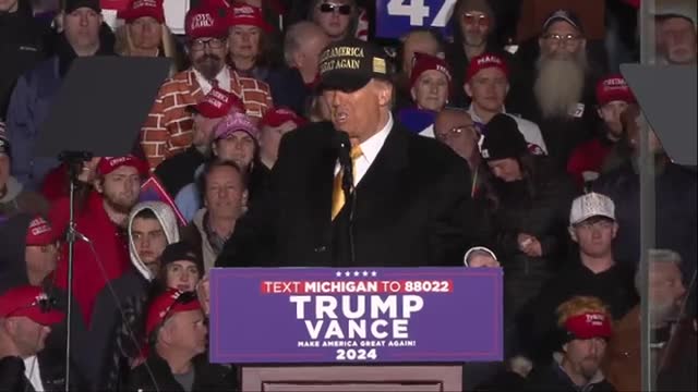 Trump vows to save America from radical left agenda