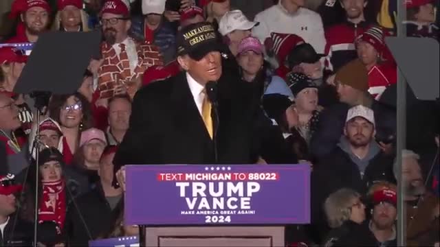 Trump rallies supporters with bold promises and fierce attacks