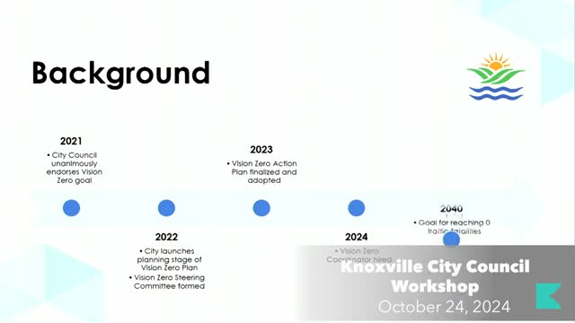 City sets ambitious goal to eliminate road fatalities by 2040