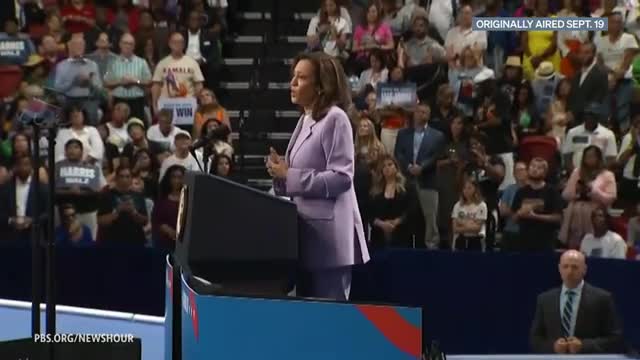 Harris and Trump clash over crime and abortion policies