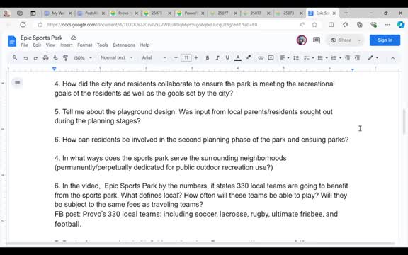 Residents demand traffic study amid sports park concerns