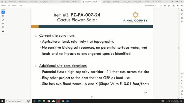 Eloy solar project promises jobs and economic growth
