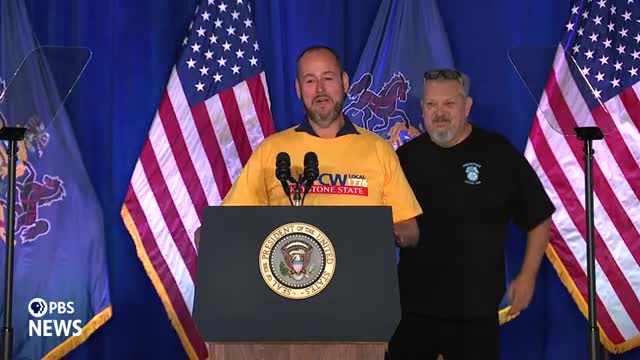 Union Leader Celebrates Pension Rescue Thanks to Biden Administration