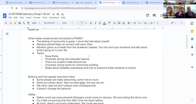 Students demand action on safety and bullying issues