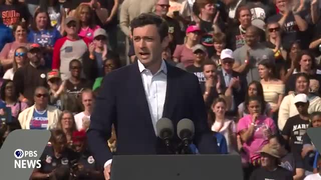 Harris rallies Georgia voters to shape future elections