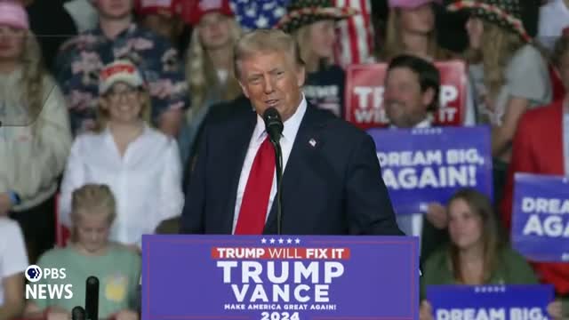 Trump vows to make America great again in fiery speech