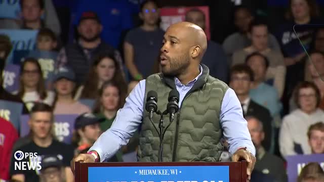 Milwaukee mayor rallies voters for crucial election day