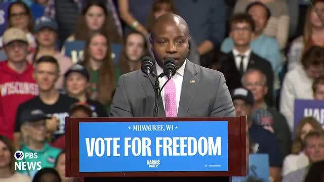 Milwaukee rallies for Kamala Harris in historic election push