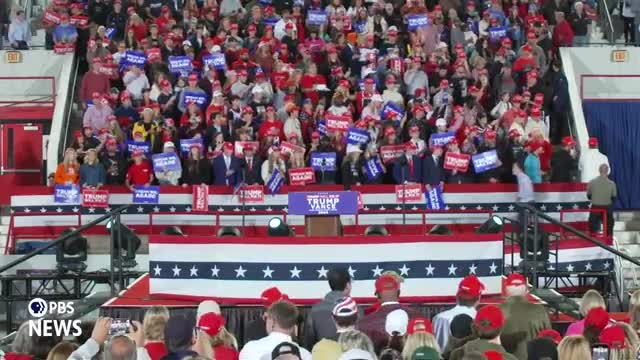 Trump's adviser rallies support for historic election comeback