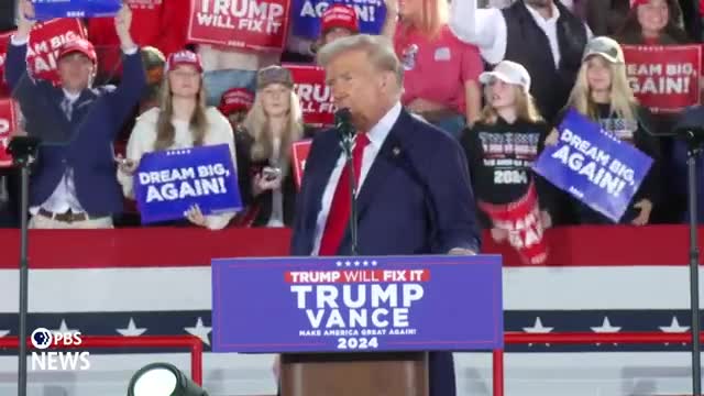Trump vows to restore American greatness and unity