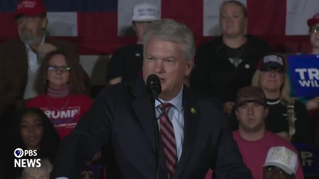 Trump supporter rallies voters to reclaim winning America