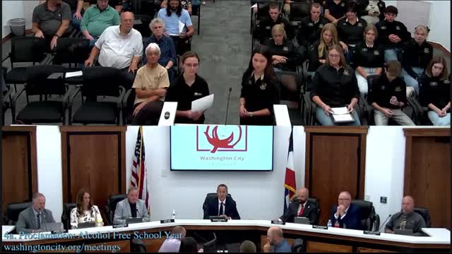 Youth Council declares October drug free in bold initiative