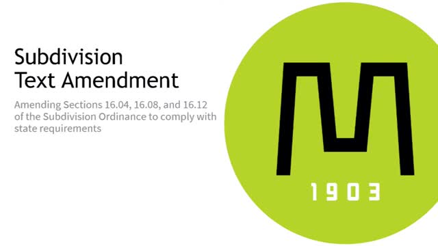 City Council Approves Controversial Subdivision Ordinance Changes