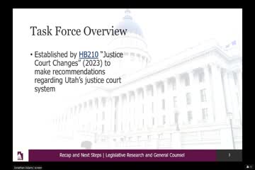 Task force pushes for urgent justice court reforms