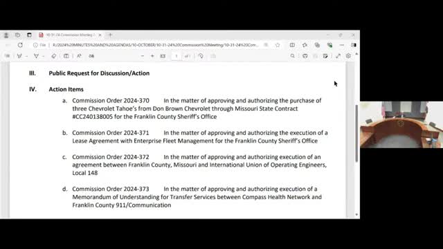 Franklin County launches innovative mental health crisis response program