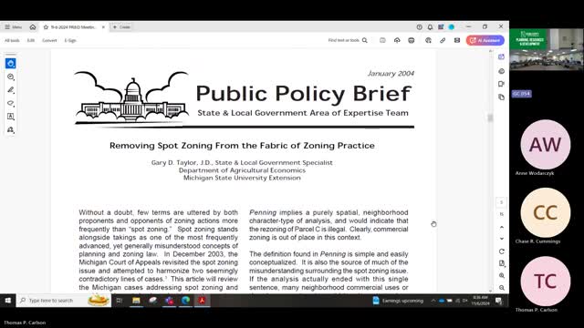 Controversial zoning change sparks debate over community development