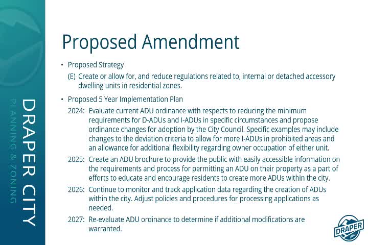 Draper City plans bold changes for affordable housing options