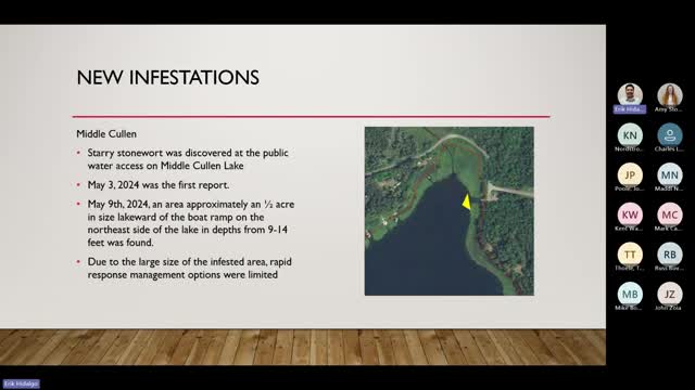 New invasive species infestations threaten local lakes