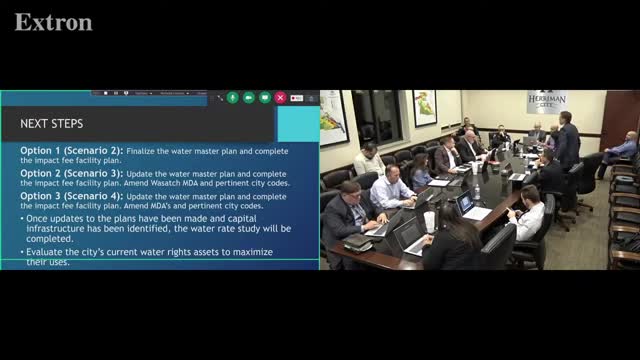 Water Rate Study Sparks Debate on Future Infrastructure Decisions