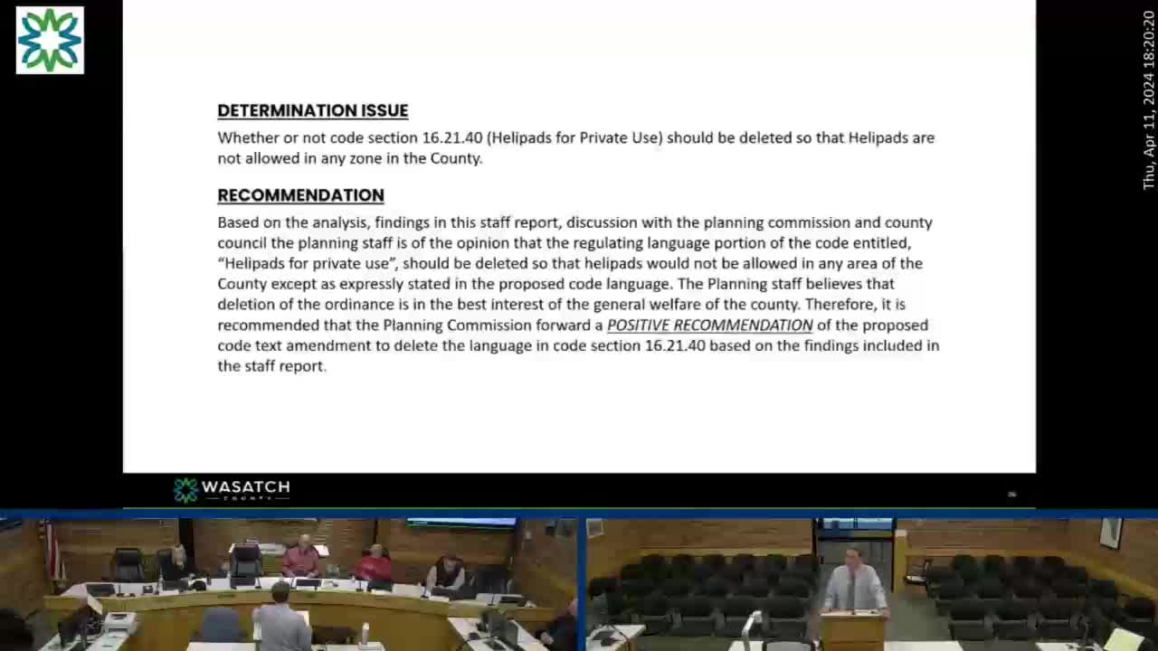 County Council Rejects Helipad Proposal Amid Community Concerns