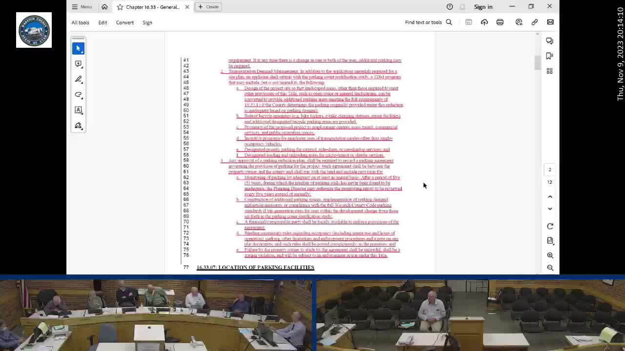 New parking code sparks debate on flexibility and growth