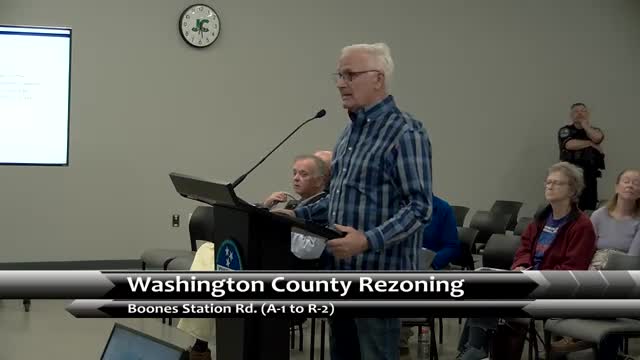Residents rally against proposed housing development in rural area