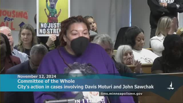 Activist demands action against white supremacist corruption