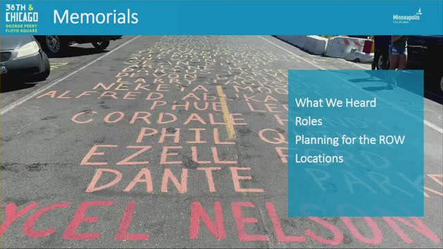 City plans active memorial during George Floyd Square reconstruction