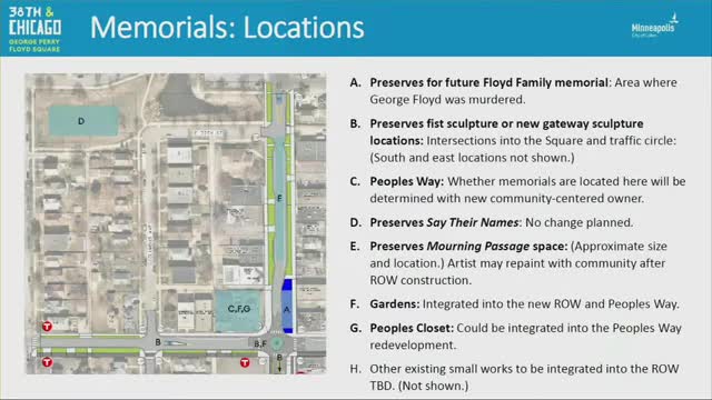 City plans transformative memorials at George Floyd Square