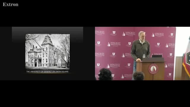 University of Utah's historic journey to statehood revealed