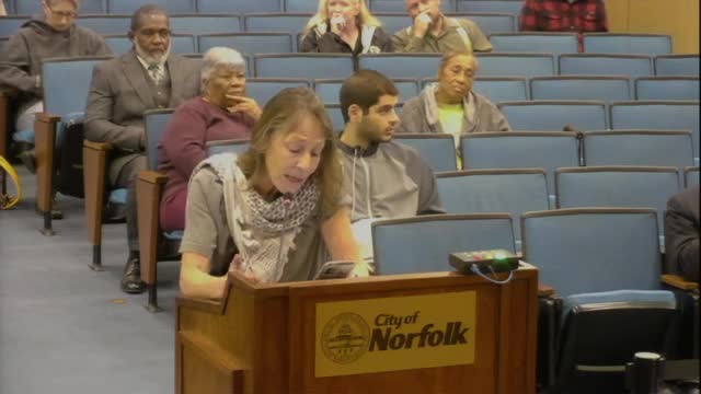 Activists demand urgent ceasefire resolution from Norfolk council