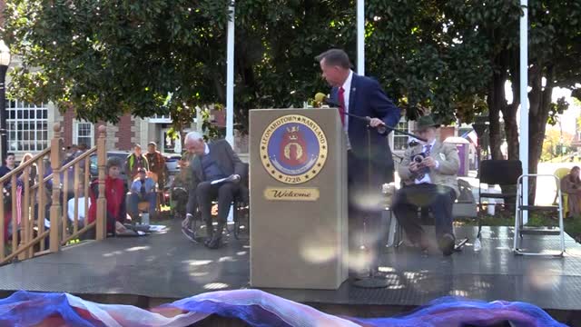 Congressman Hoyer honors veterans with heartfelt tribute
