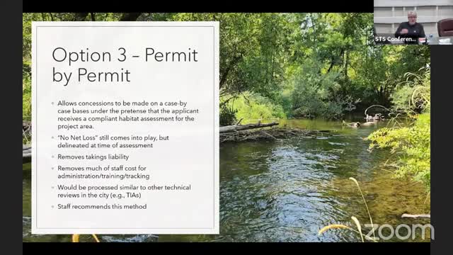 City considers floodplain development moratorium amid legal concerns