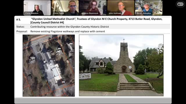 Church Walkway Replacement Sparks Debate Over Historic Aesthetics