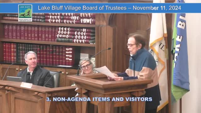 Lake Bluff community rallies for transparency in local governance